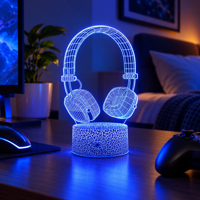 Game Night – Gamer 3D Illusion Lamp