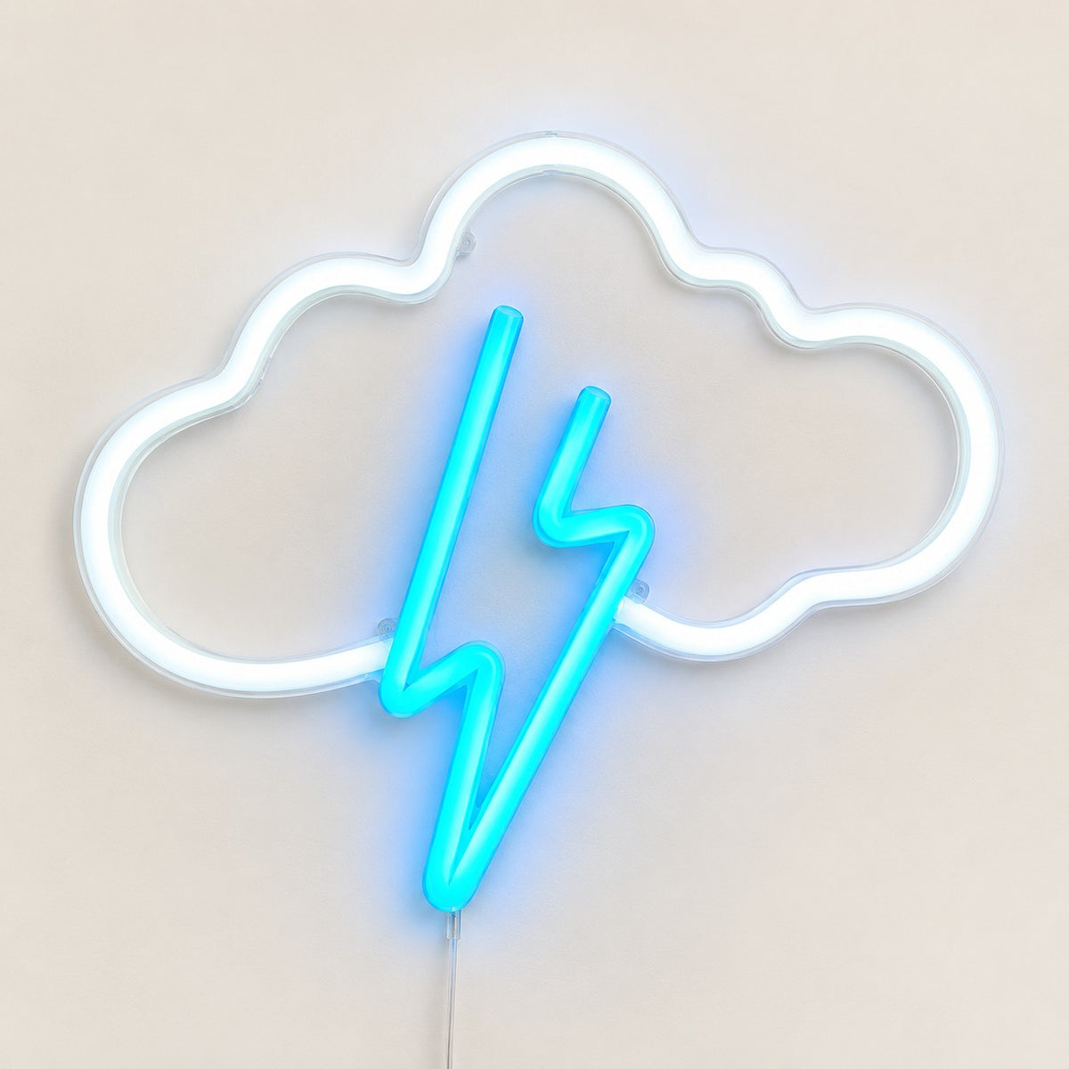 Storm Neon – Neon Wall Art Lamp - studio view