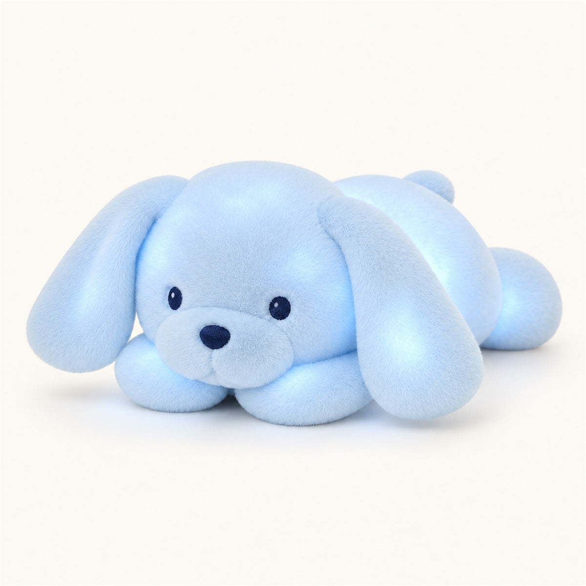 
ObiPuppy – LED Light-Up Dog Plush Toy - Sky Blue variant