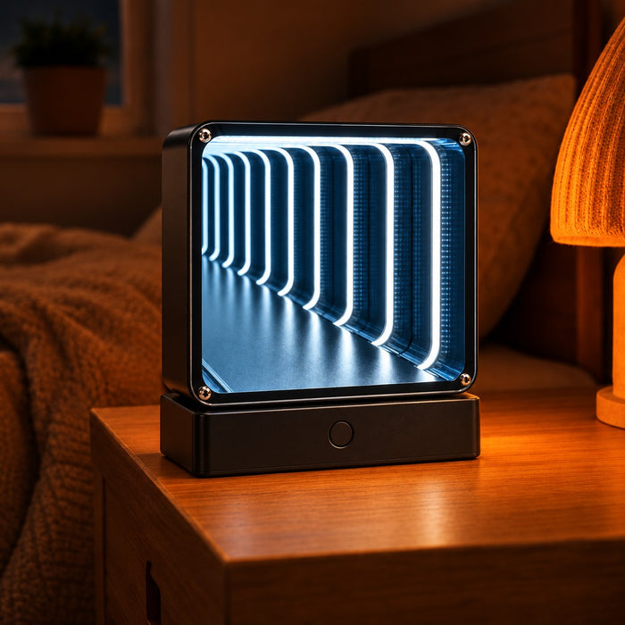Infinity Tunnel – 4D Quantum Infinity Tunnel Lamp