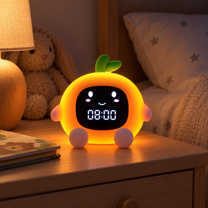ObiJuicy – Fruit Night Lamp & Sleep Trainer Clock