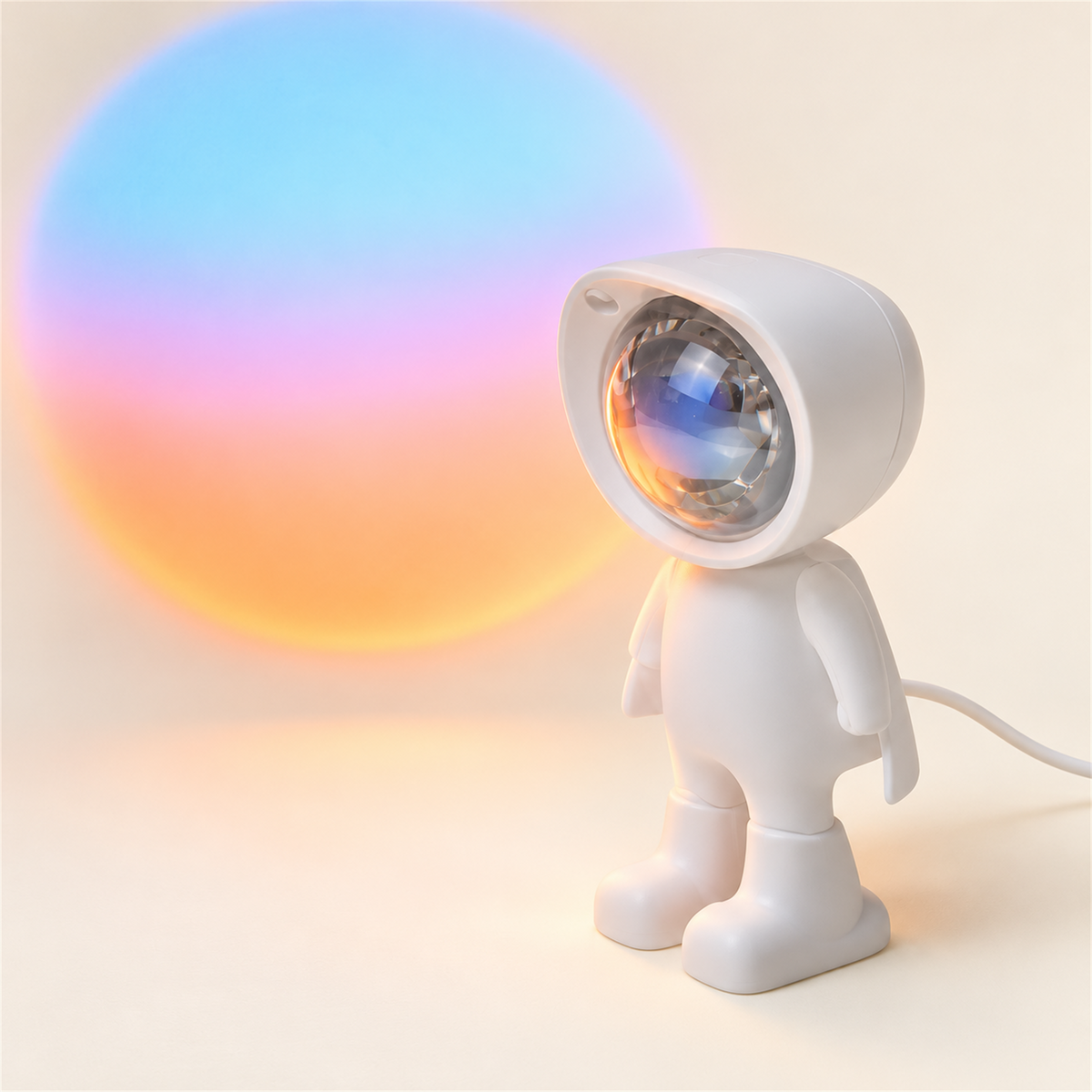 
Astro Sunset – Rechargeable Astronaut Sunset Lamp - Dawn variant