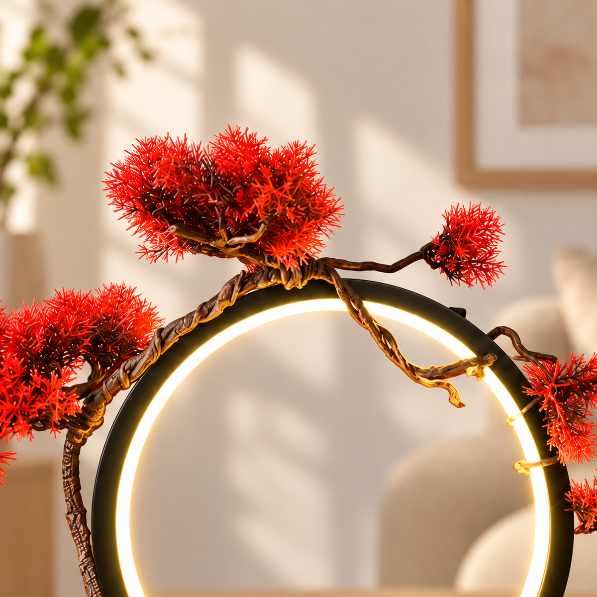 Bonsai Halo – Bonsai Tree LED Ring Lamp