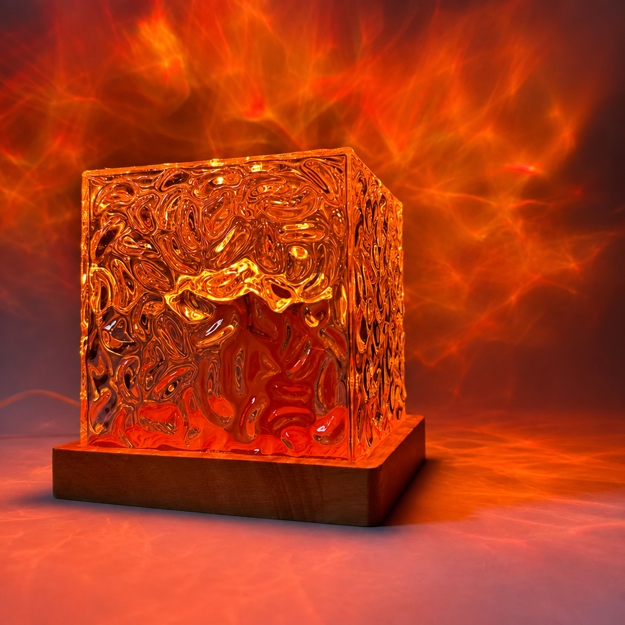 TideAura Water Ripple Lamp