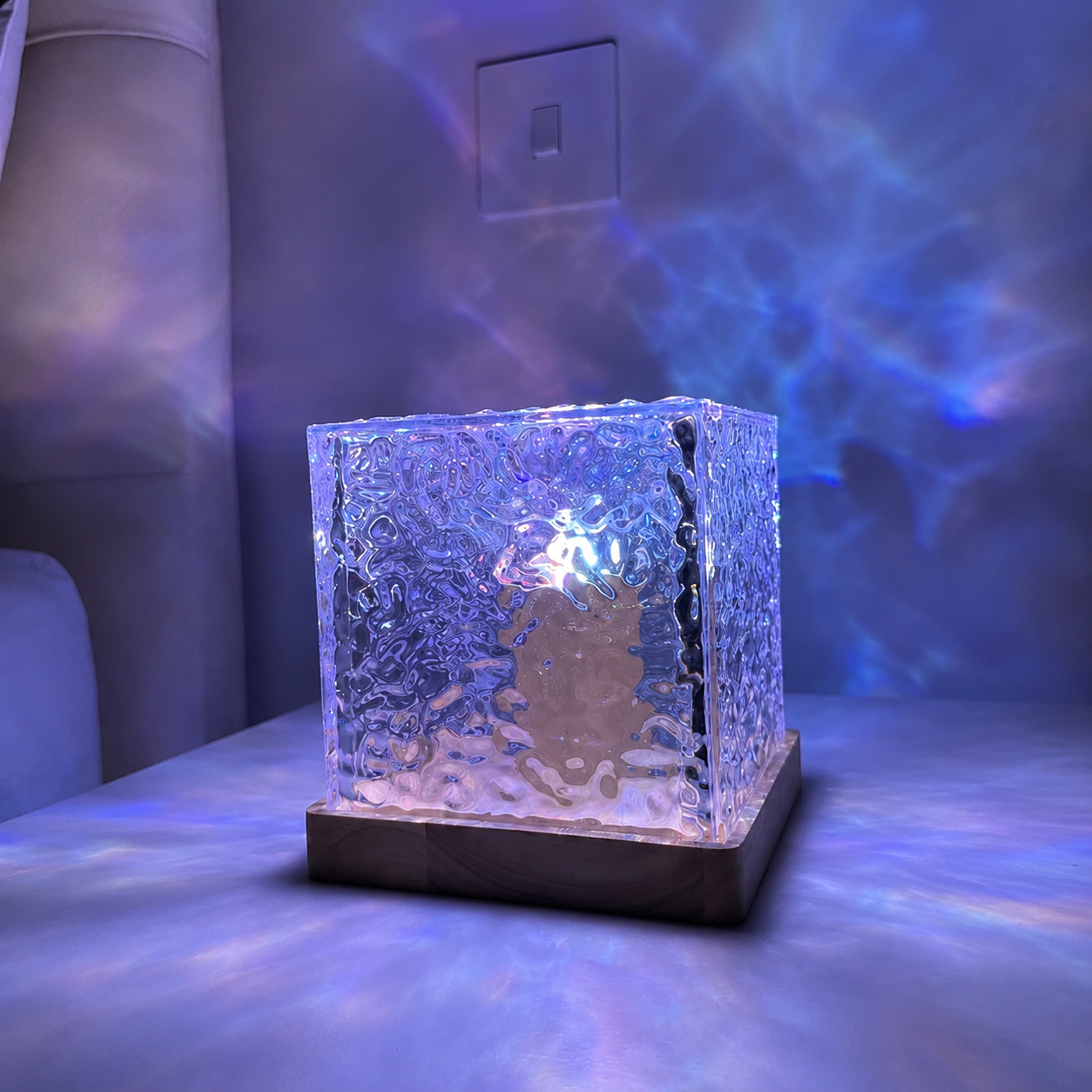 TideAura Water Ripple Lamp