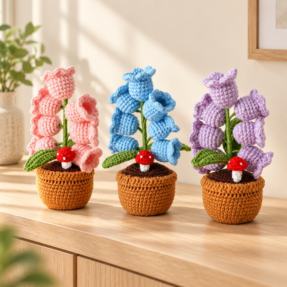 
Crochet Bloom – Crochet Orchid Lamp