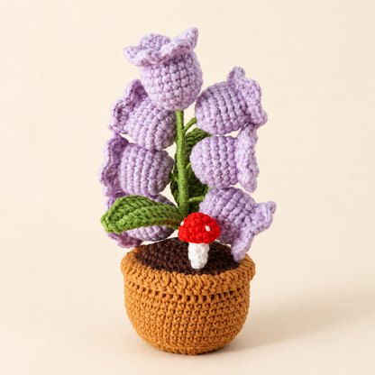 Crochet Bloom – Crochet Orchid Lamp