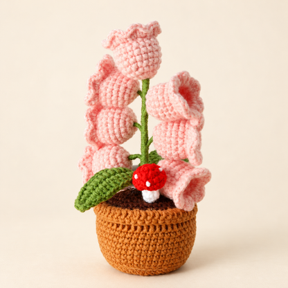 Crochet Bloom – Crochet Orchid Lamp