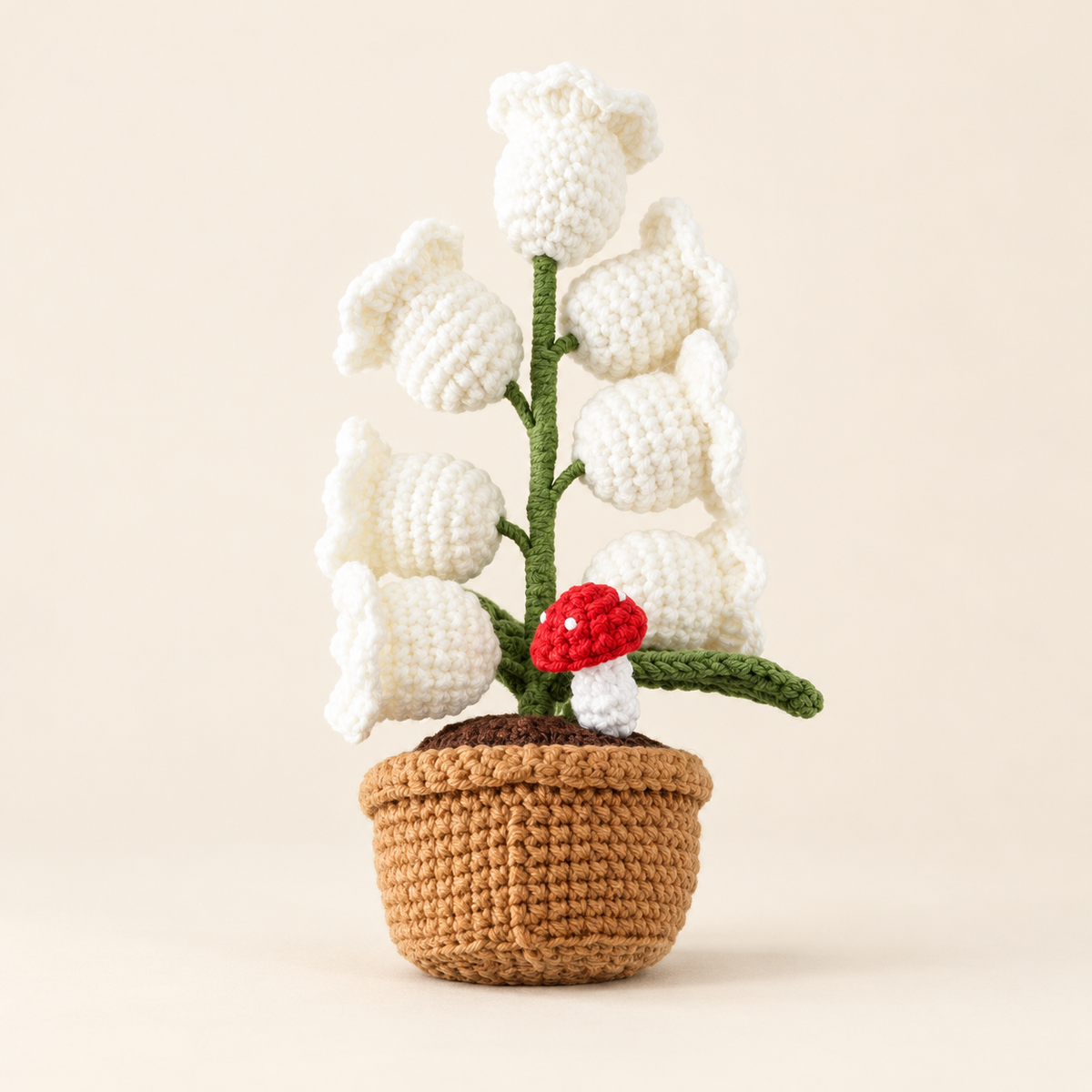 
Crochet Bloom – Crochet Orchid Lamp - WhiteBasket variant