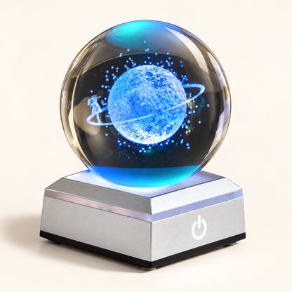 Crystal Globe – Glowing Crystal Ball Lamp