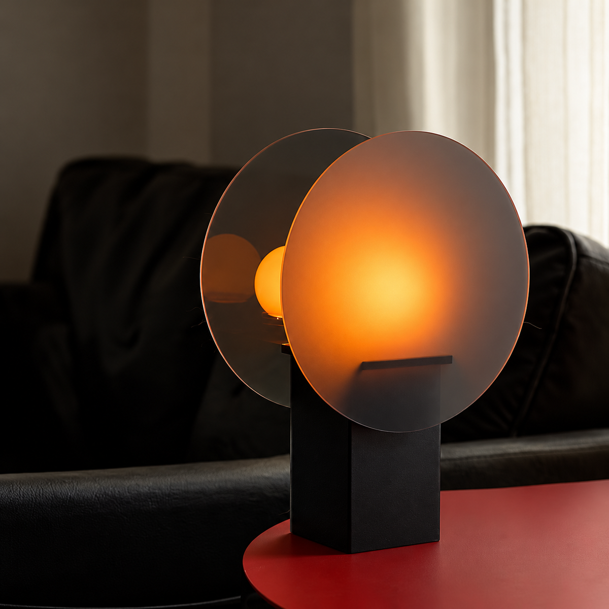 
Lámpara de mesa ambiental HaloForm
