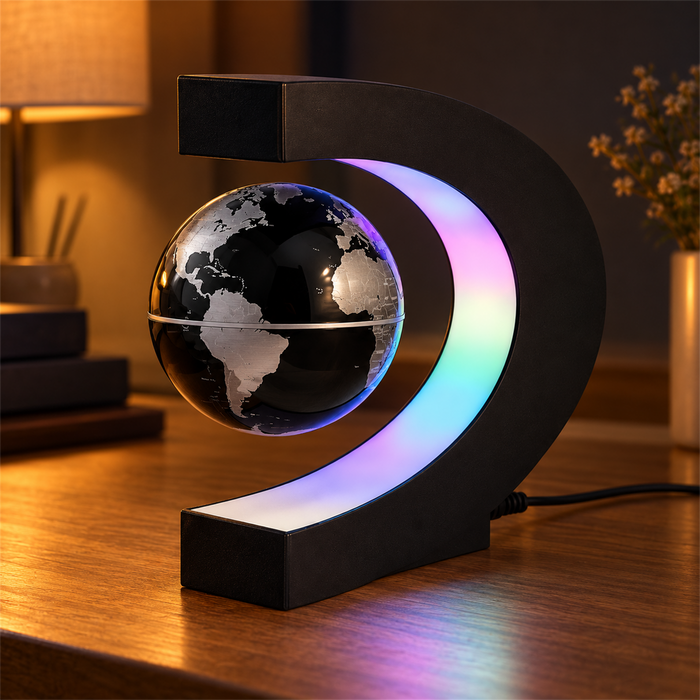 Lampe globe en lévitation magnétique OrbitGlow