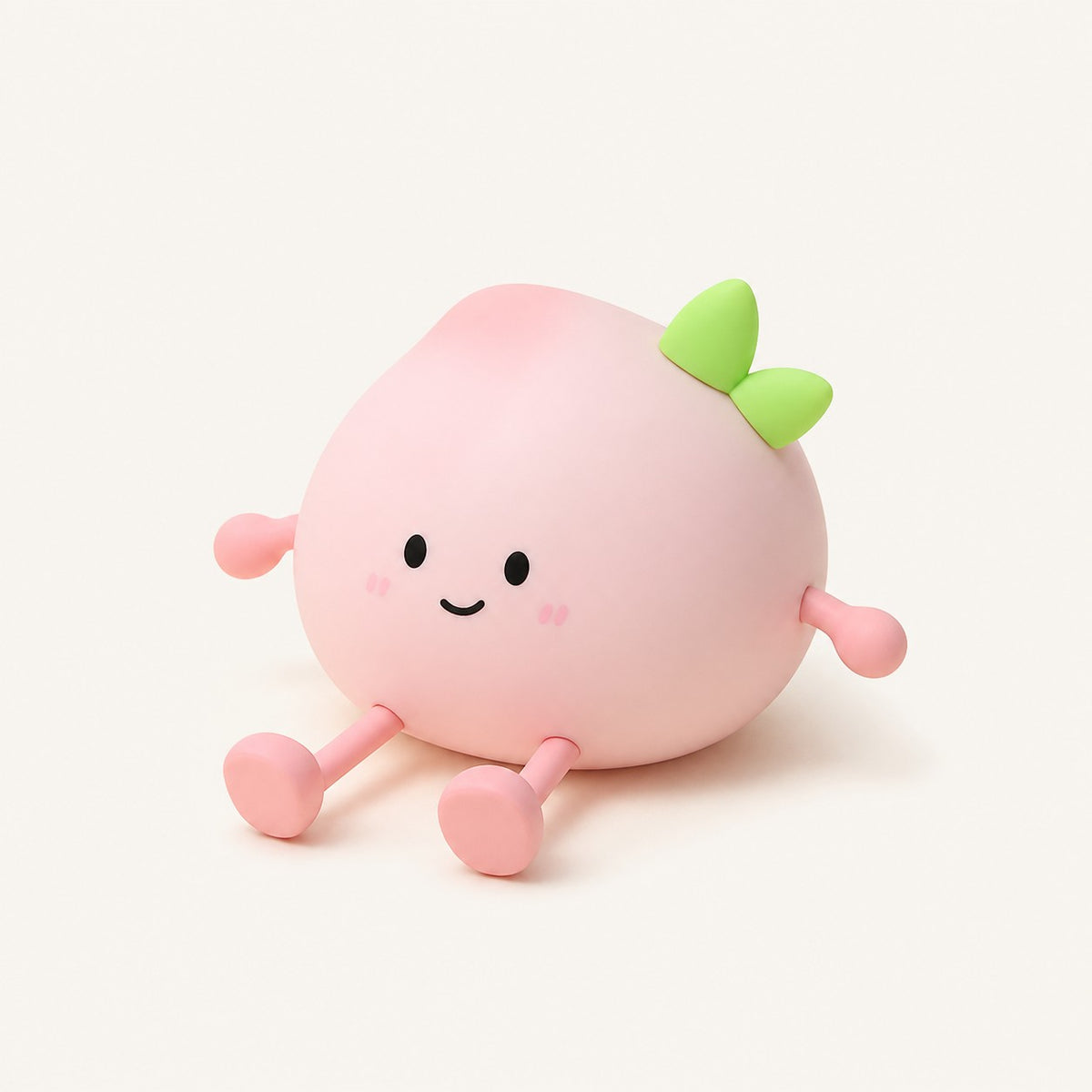 
ObiFruity – Broccoli and Fruit Night Lamp - Peach variant