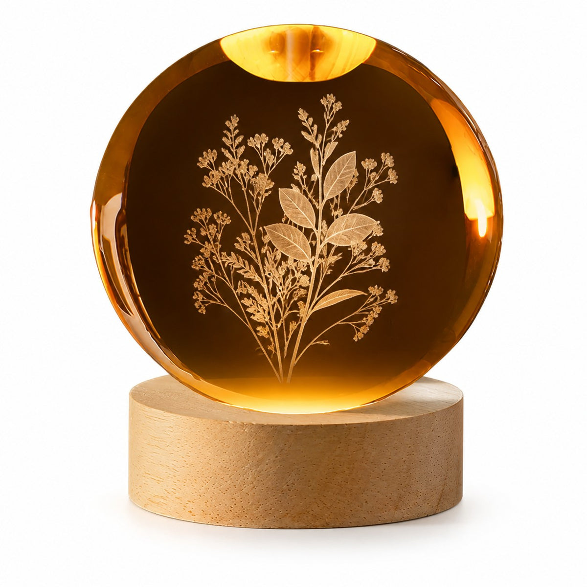 
Mini Crystal – Mini Custom Crystal Ball Lamp - studio view
