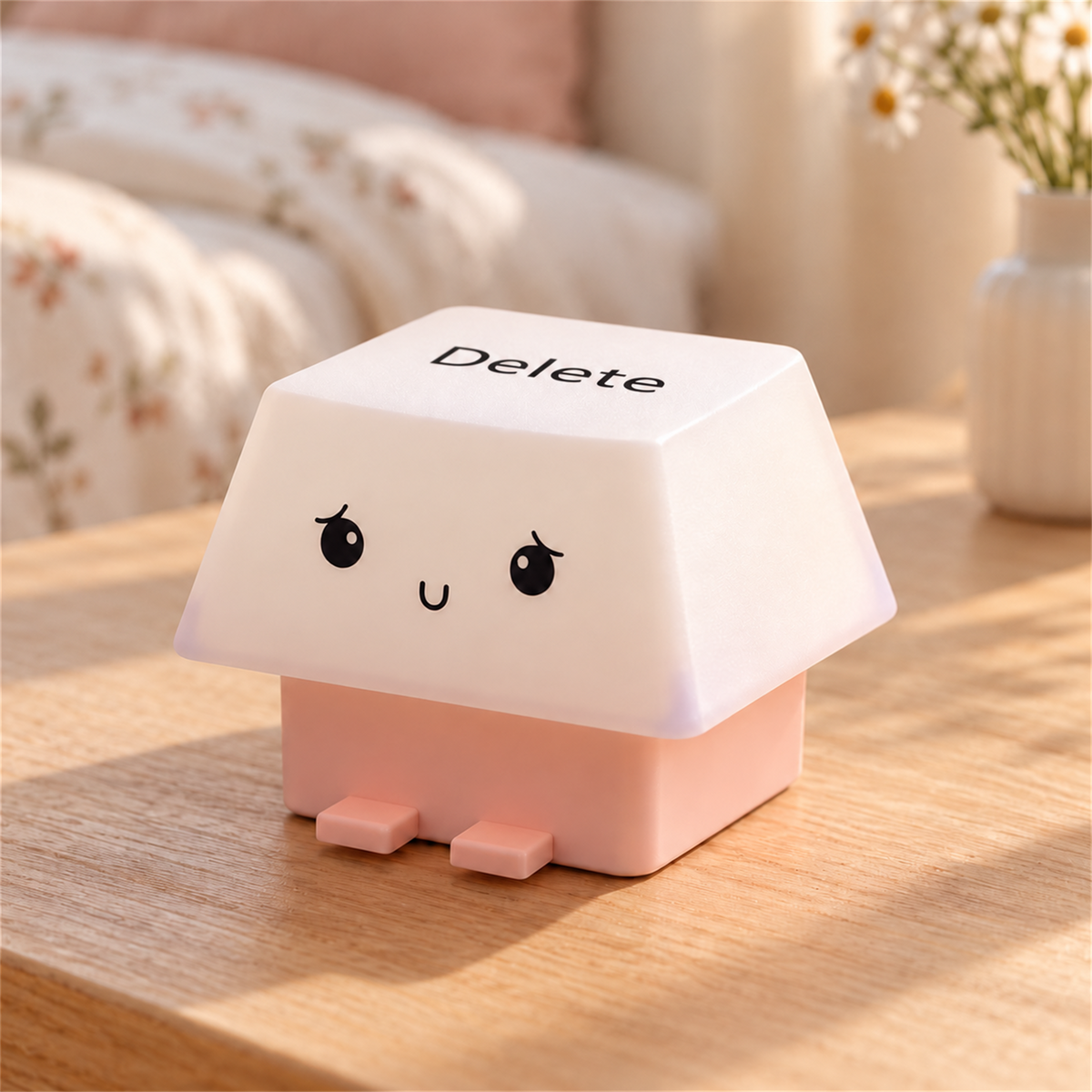 KeyGlow Lampe de Nuit Mignonne Touche Suppr - daytime view