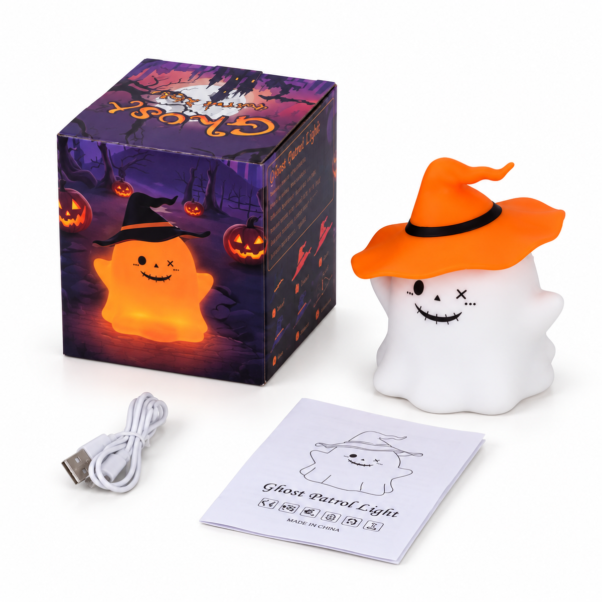 ObiWitchy – Witch Hat Ghost Lamp