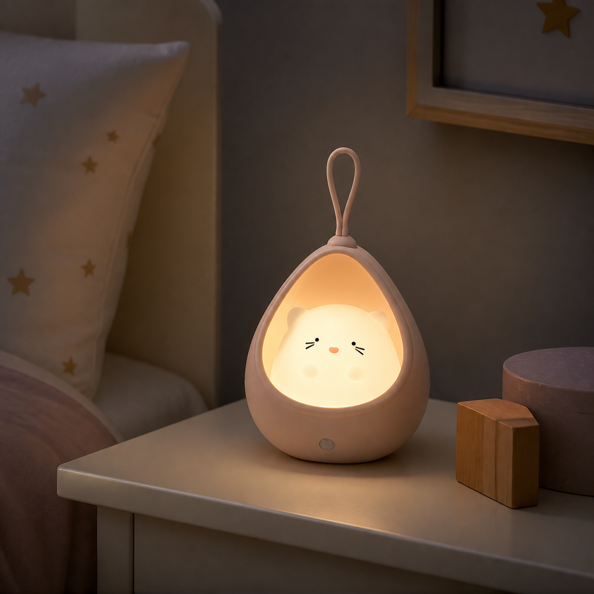 ObiKitty – Cat and Rabbit Sensor Night Lamp