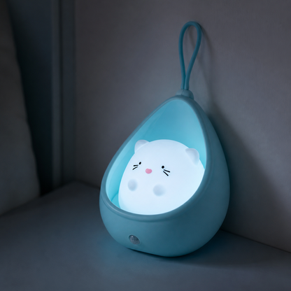 ObiKitty – Cat and Rabbit Sensor Night Lamp