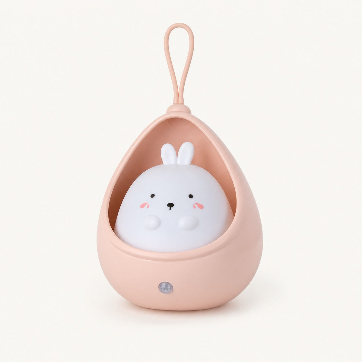 ObiKitty – Cat and Rabbit Sensor Night Lamp - Rabbit Pink variant