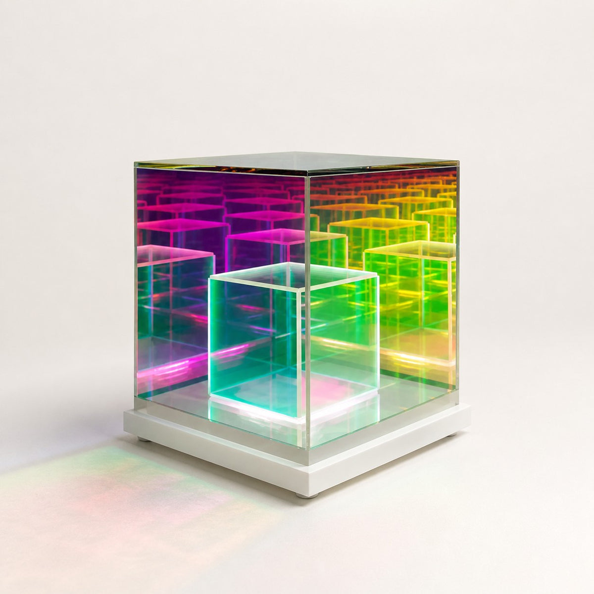 
Hologram Prism – Decorative Acrylic Sculpture Lamp - A_Cube variant
