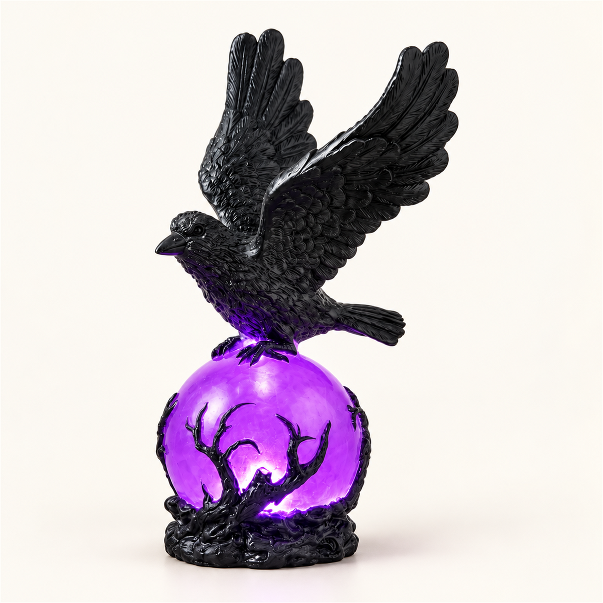 
Raven Moon – Moonlight Lamp - Eclipse Raven variant