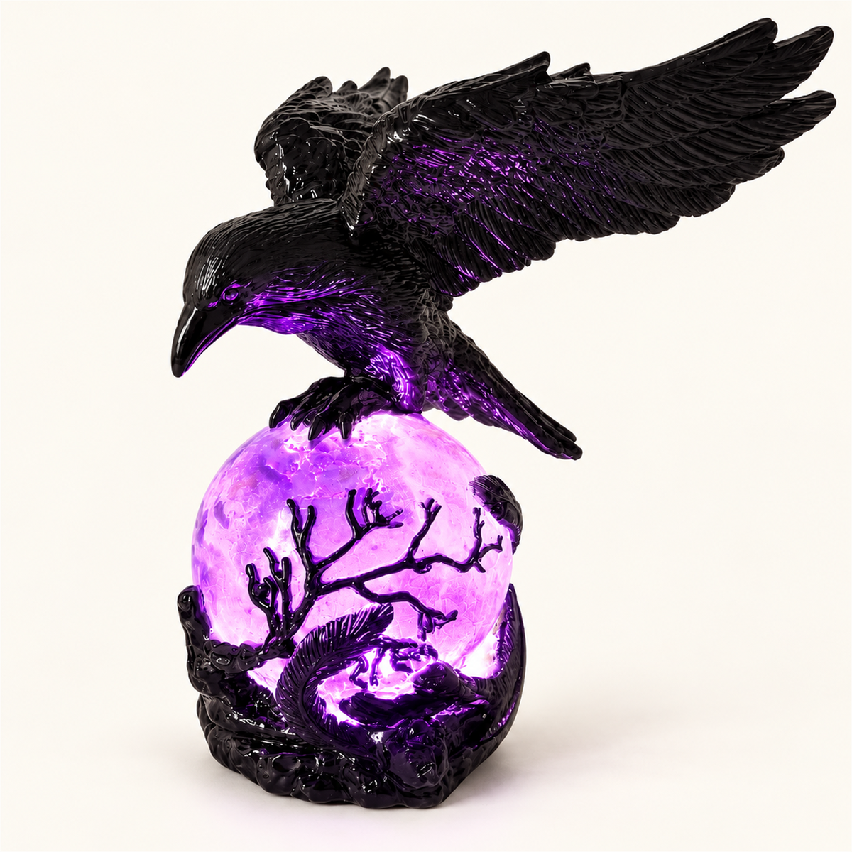 
Raven Moon – Moonlight Lamp - Midnight Raven variant