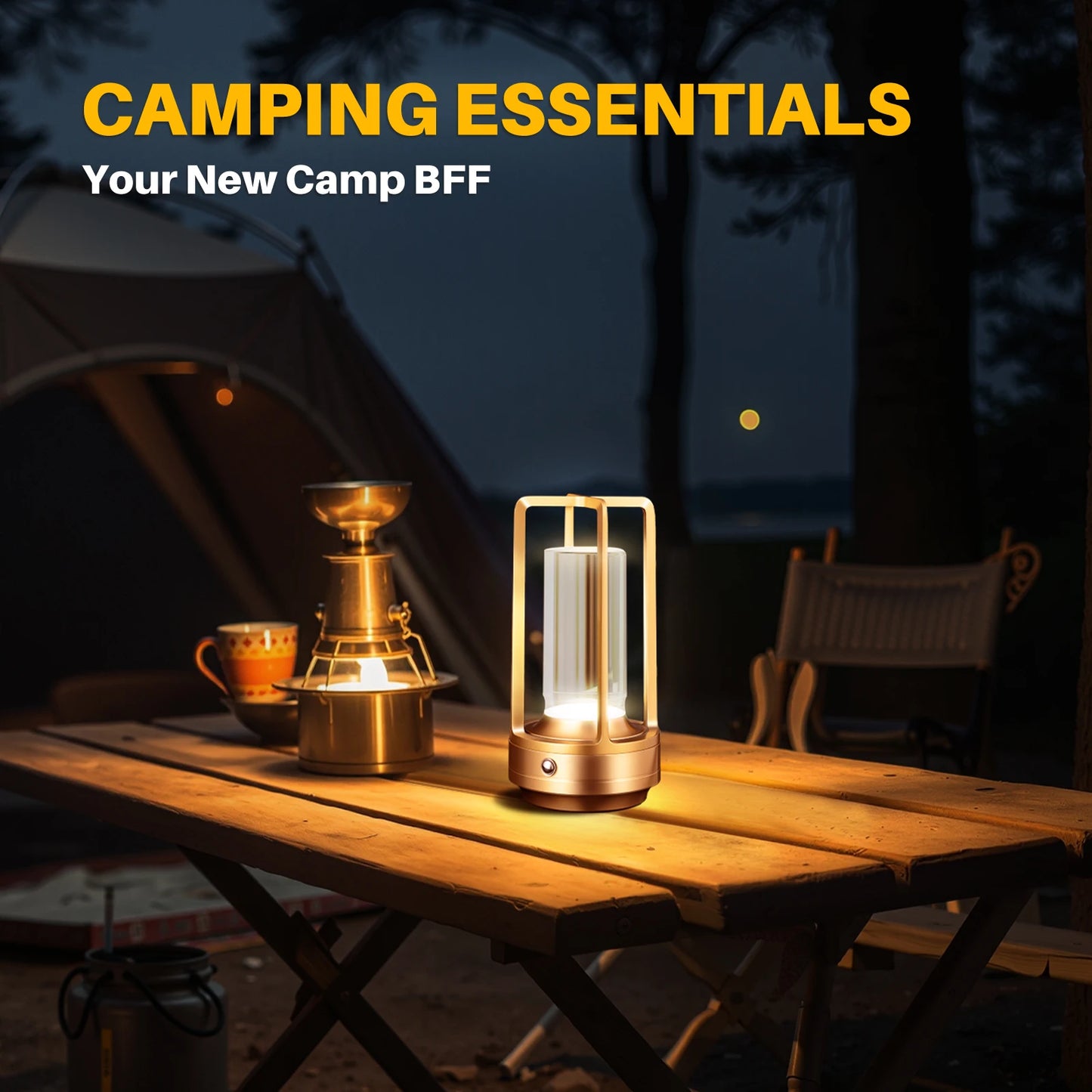 AuraGlow™ Portable Lantern Lamp