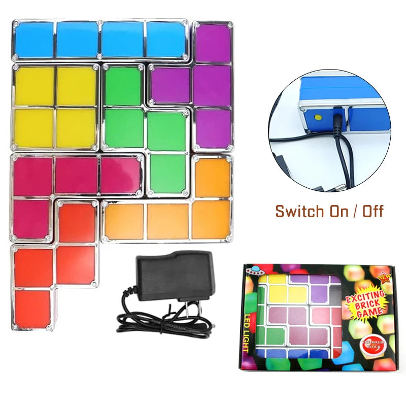 PuzzleGlow™ LED Stackable Light Blocks