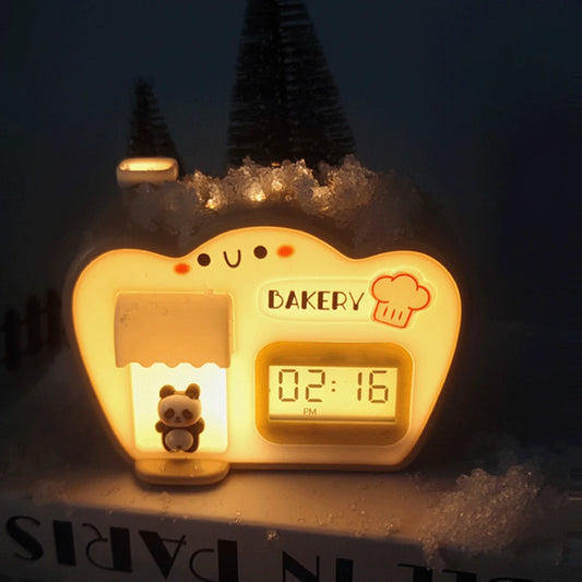 BakeGlow™ Cozy Alarm Clock