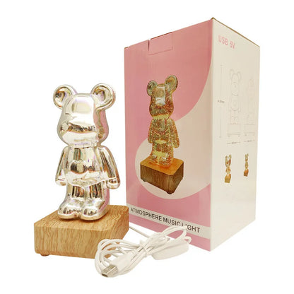 PrismGlow™ Crystal Bear Lamp