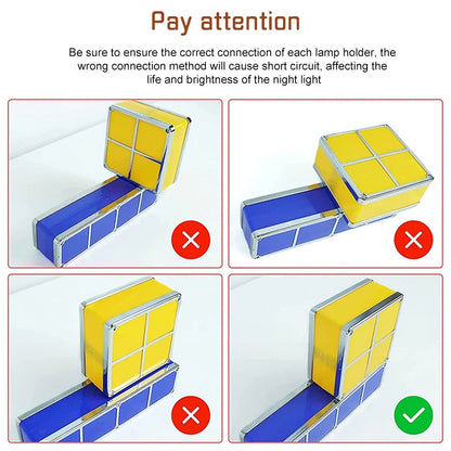 PuzzleGlow™ LED Stackable Light Blocks