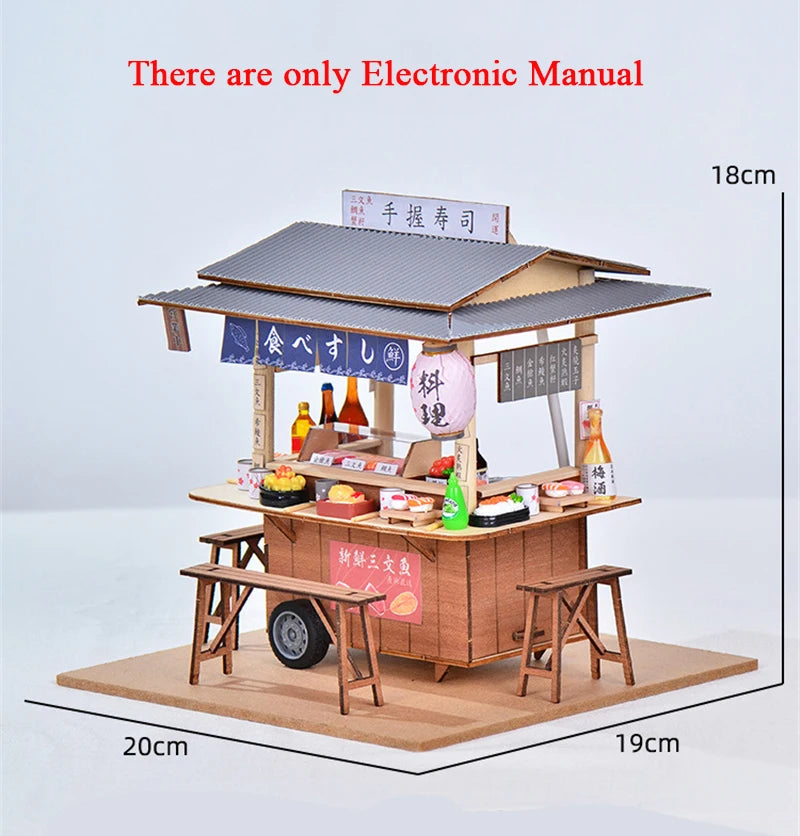 MiniYatai™ DIY Miniature Street Kit