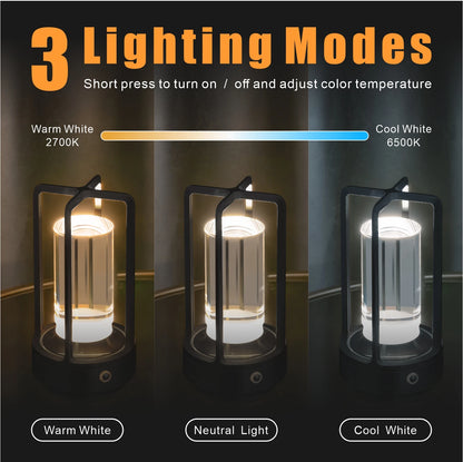 AuraGlow™ Portable Lantern Lamp