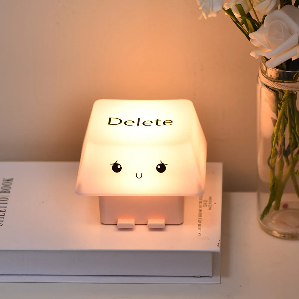 KeyGlow™ Cute Delete Key Night Lamp