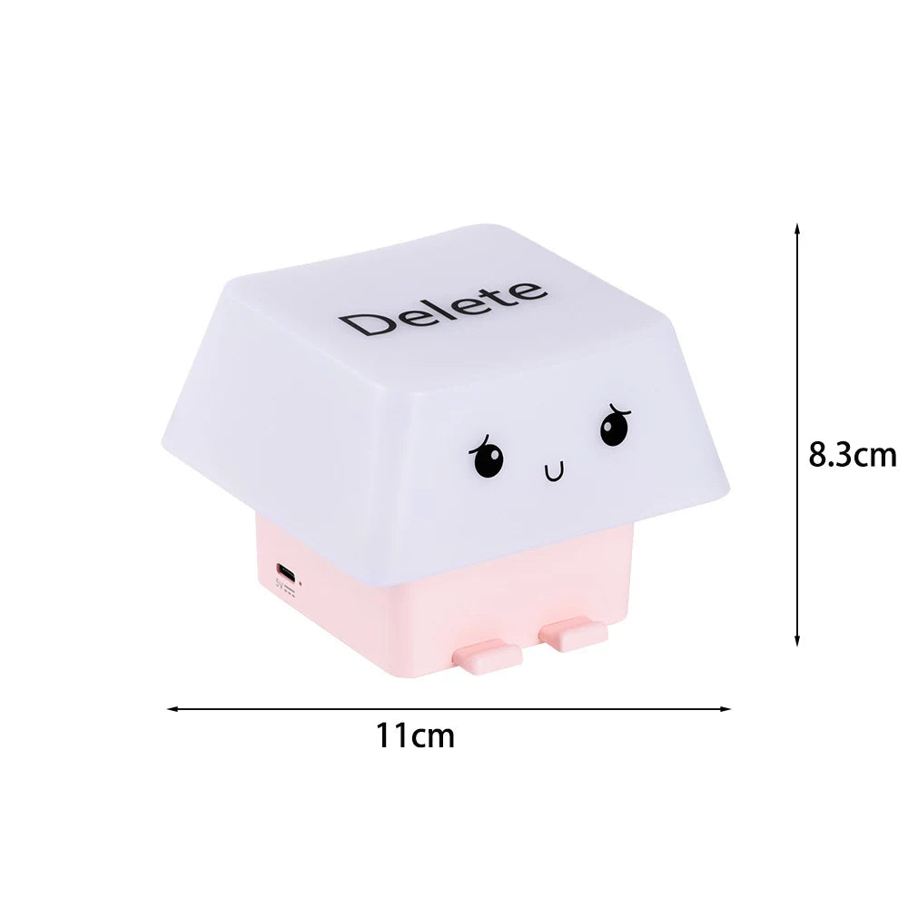 KeyGlow™ Cute Delete Key Night Lamp