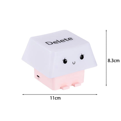 KeyGlow™ Cute Delete Key Night Lamp