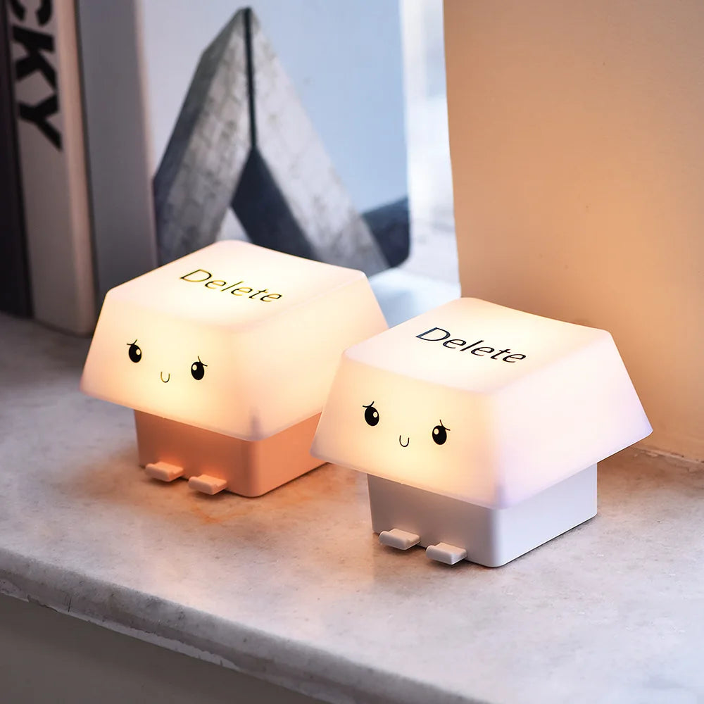 KeyGlow™ Cute Delete Key Night Lamp