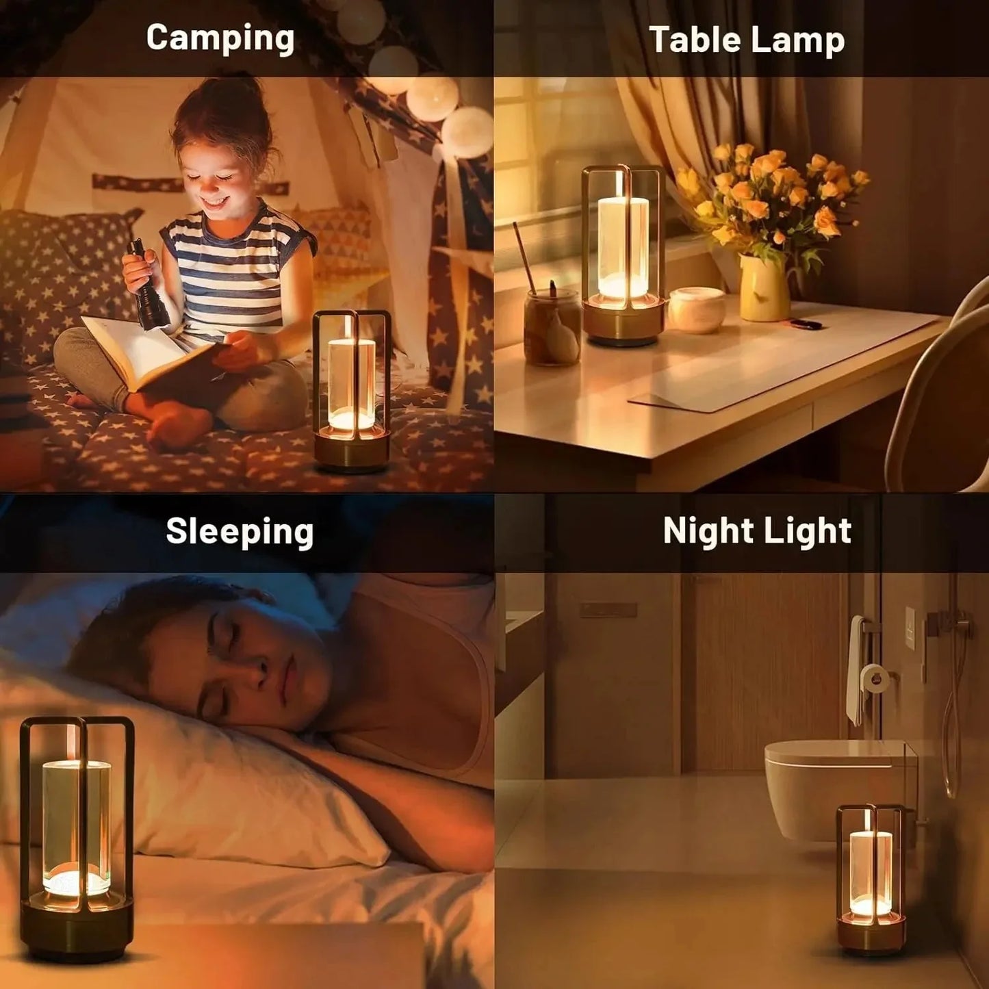 AuraGlow™ Portable Lantern Lamp