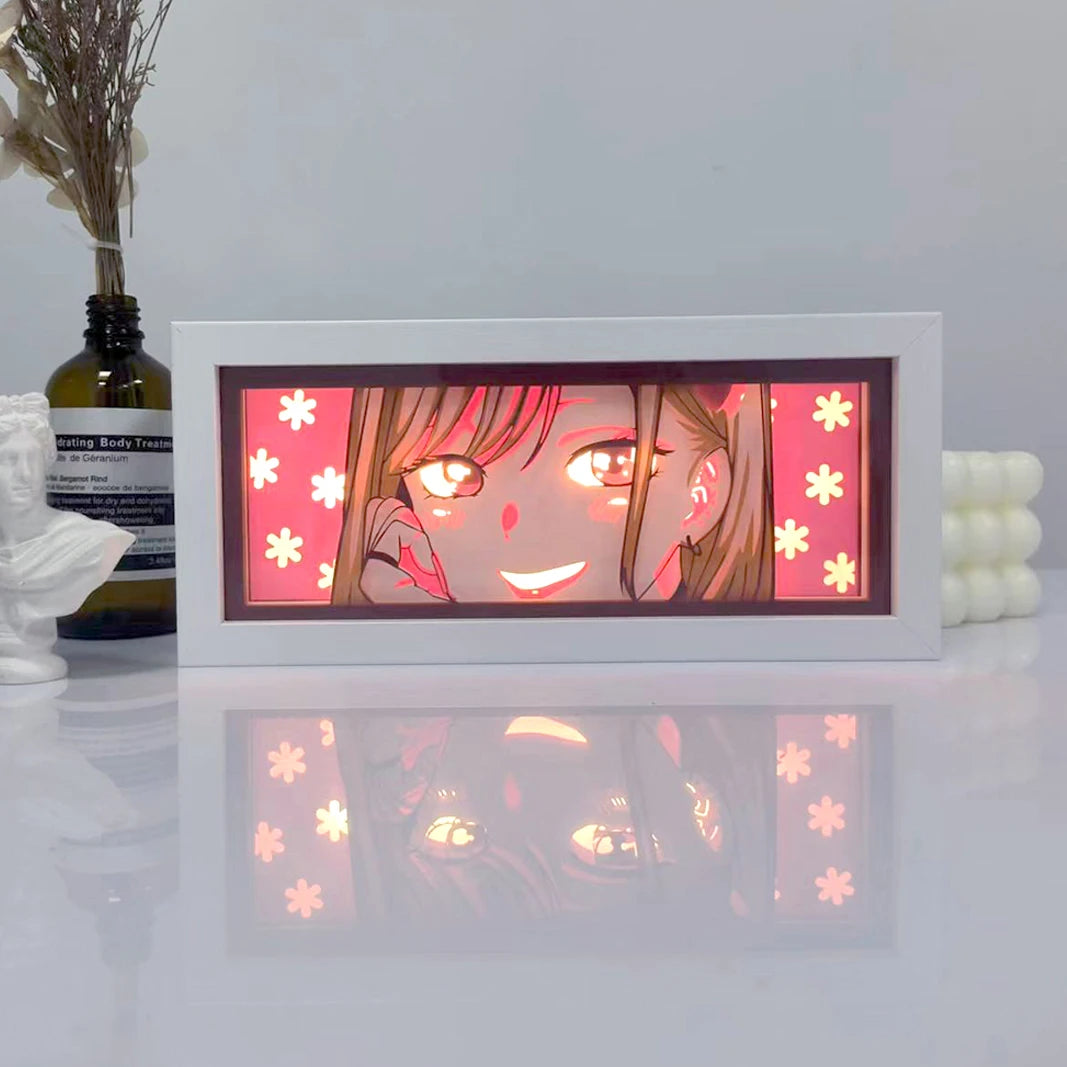 AuraFrame Anime LED Lamp