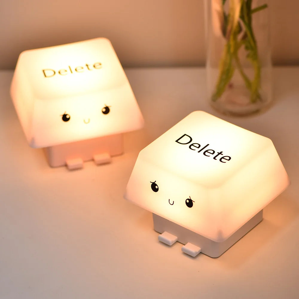 KeyGlow™ Cute Delete Key Night Lamp