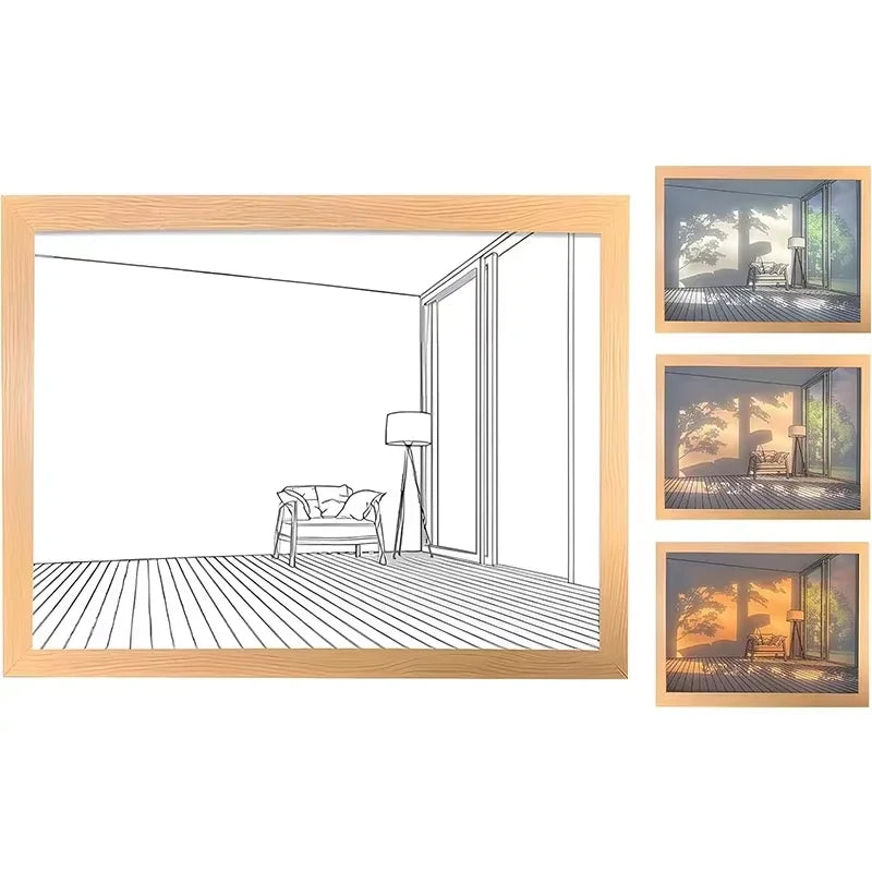 SunsetGlow™ Window Art Frame Lamp