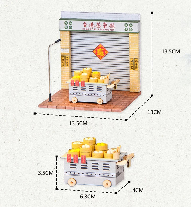 MiniYatai™ DIY Miniature Street Kit