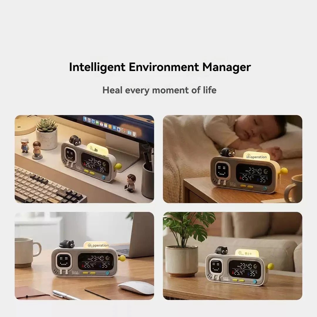 MoodSync™ Smart Desk Clock