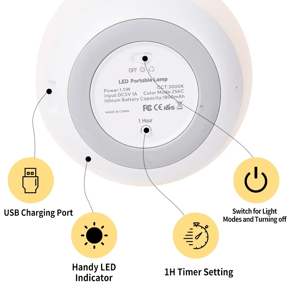DreamGlow™ Touch Night Lamp