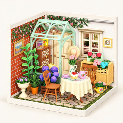 Mini Rooms – DIY Miniature Room Kit with LED Light