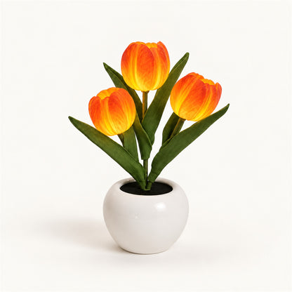 Ceramic Tulips – Ceramic Tulip Lamp