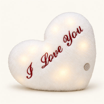 ObiSweetheart – LED Light-Up Heart Pillow