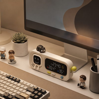 MoodSync™ Smart Desk Clock