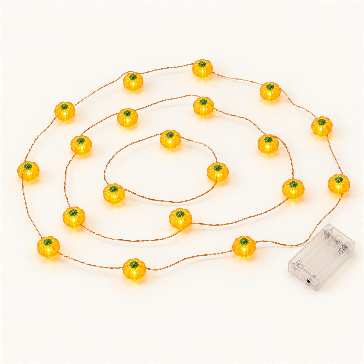 Cobweb Lights – Halloween LED String Lights - 3.3 ft Pumpkin variant