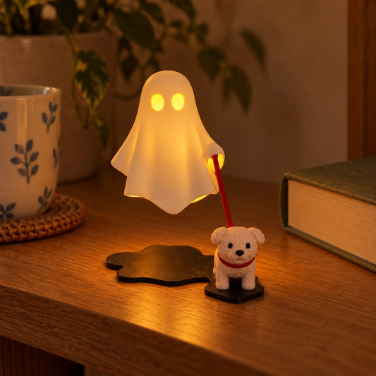 ObiWalkies – Ghost & Pet Figurine with Tealight Options